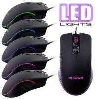 Гейминг мишка ROXPOWER G20 Gaming RGB, снимка 4 - Клавиатури и мишки - 43820057