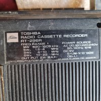Toshiba RT 296R, ретро касетофон , снимка 6 - Радиокасетофони, транзистори - 43322079