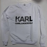 Karl Lagerfeld дамска блуза реплика /памук/, снимка 5 - Блузи с дълъг ръкав и пуловери - 32365257