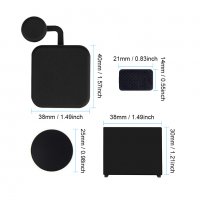 Комплект капачета за GoPro Hero 3+, За корпуса, обектива и батерията, снимка 2 - Чанти, стативи, аксесоари - 28155723