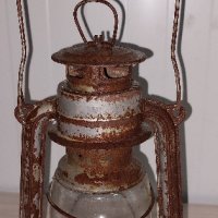 Стар германски газов фенер 158, снимка 1 - Други ценни предмети - 43543693