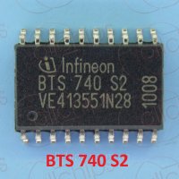 BTS740S2  SMD SOP-20 Power Switch - 2 КАНАЛА - 5,5A / 8,5A, снимка 2 - Друга електроника - 35291036