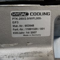 Маслен охладител HYDAC PTK-250, снимка 9 - Водни помпи - 28458639