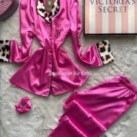 Сатенена пижама Victoria’s Secret, снимка 2 - Пижами - 44025018