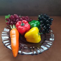 Изкуствени плодове и зеленчуци за декорация , снимка 10 - Декорация за дома - 35019370