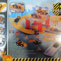 Детска строителна площадка(Паркинг-Писта)за строителни машини , снимка 2 - Коли, камиони, мотори, писти - 39425391