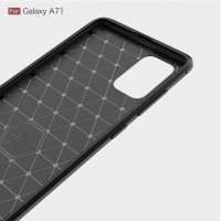 Samsung Galaxy A71 карбон силиконов гръб / кейс, снимка 3 - Калъфи, кейсове - 28053048