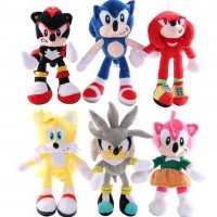 Плюшена играчка Соник / плюшена играчка Sonic  /  във всички цветове , снимка 1 - Плюшени играчки - 37511485