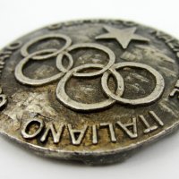 Олимпийски медал-Италия-Олимпийски комитет-Оригинал, снимка 8 - Колекции - 35355519