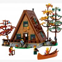 Lego ideas A-Frame Cabin 21338 Кабина с A-рамка, снимка 14 - Колекции - 39759135