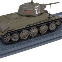 Умален модел на танк Т-34-76 в мащаб 1:43, снимка 5 - Колекции - 43262251