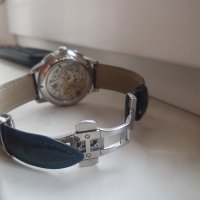 Оригинален механичен хронограф Aidophedo moon phase лунна фаза, снимка 6 - Други - 43515842