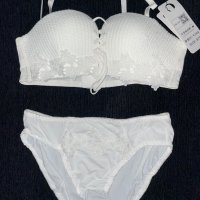 Страхотен нов сет комплект лукзозно  бяло бельо , снимка 3 - Бельо - 37567686