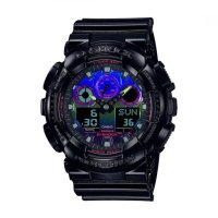 Мъжки часовник Casio G-Shock GA-100RGB-1AER, снимка 8 - Мъжки - 43748994
