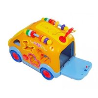 Образователен, интерактивен автобус с животинки, снимка 10 - Музикални играчки - 43425014