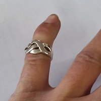 Сребърен пръстен 925, снимка 5 - Пръстени - 40110385