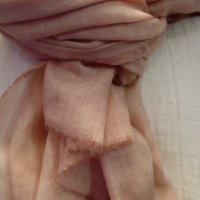 Дамски шал едноцветен Памучен пепел от рози, снимка 1 - Шалове - 38320981
