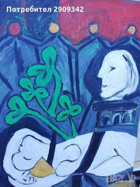 Картина маслени бои 50/70 платно, снимка 1