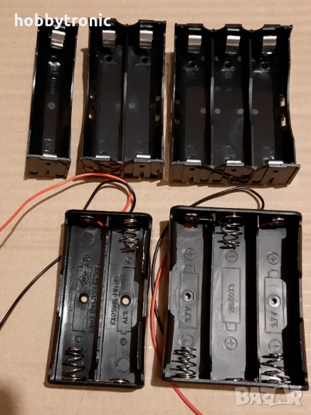 Държач за Li-Ion батерии 18650 1x, 2x, 3x,4х, снимка 1