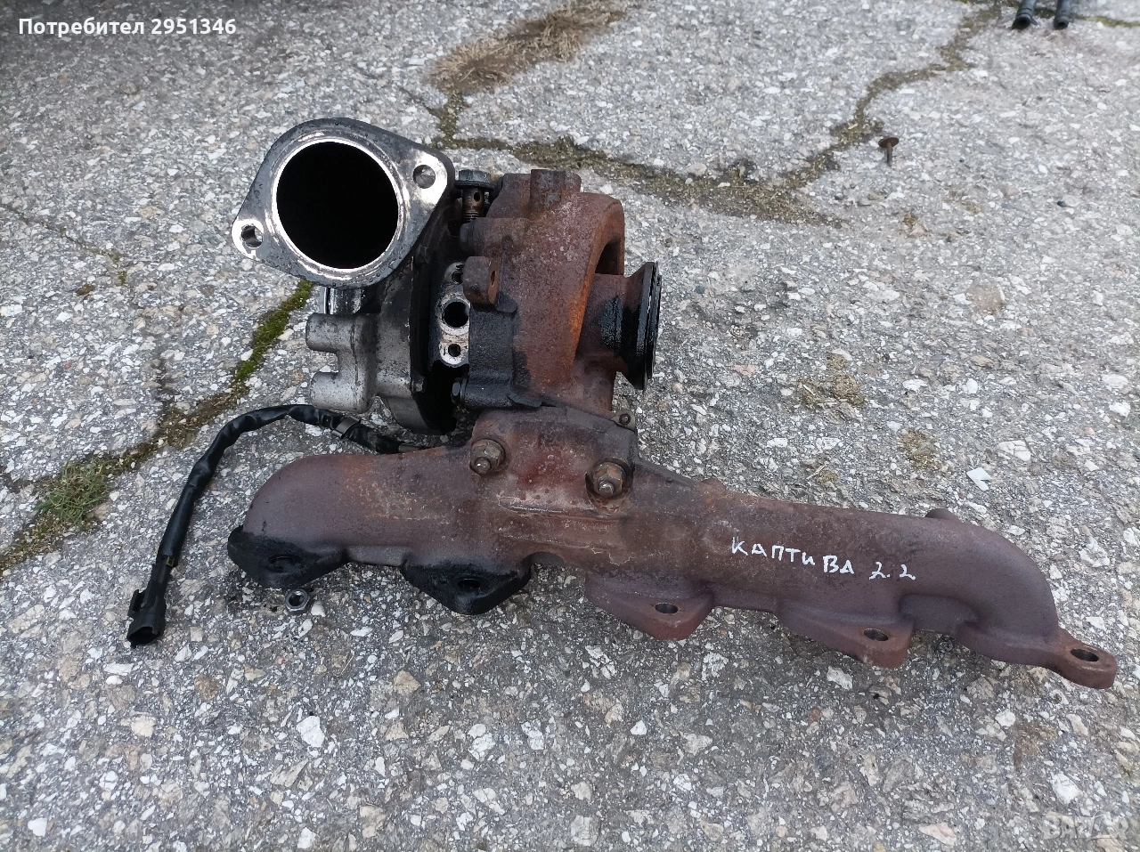 Турбо Шевролет Каптива 2.2 Chevrolet Captiva 2.2, снимка 1