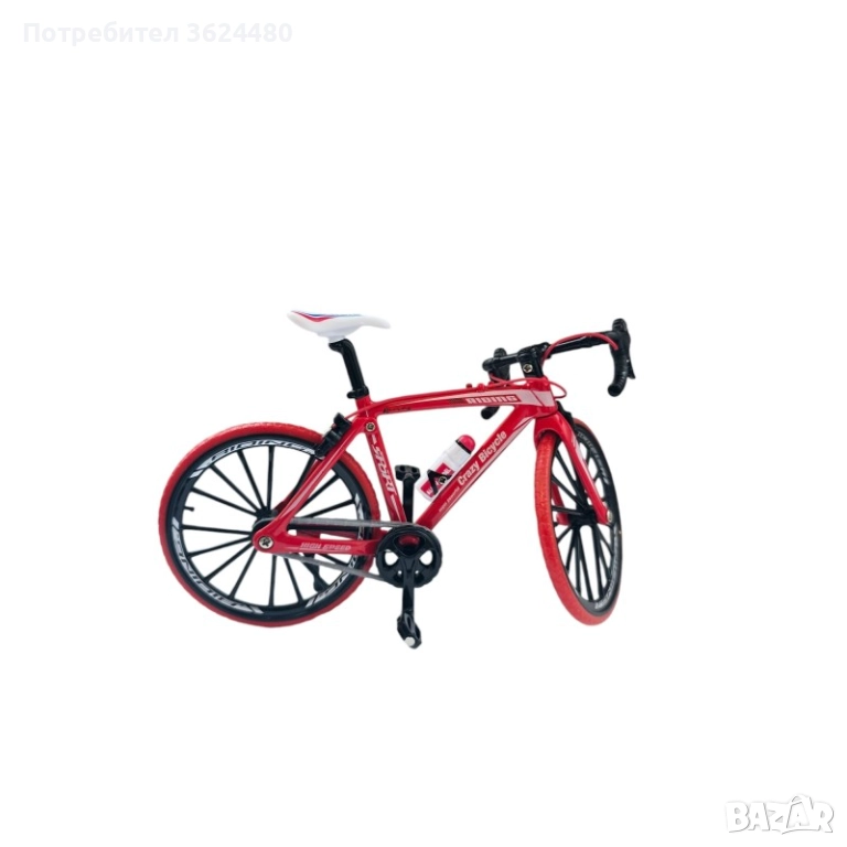 Метален Макет на Състезателен Велосипед 4749, снимка 1