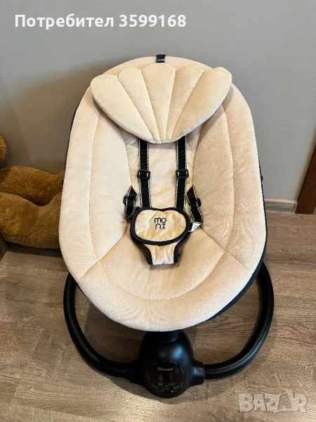 МОНИ Електрическа люлка - шезлонг CLARISSA БЕЖОВА, снимка 1