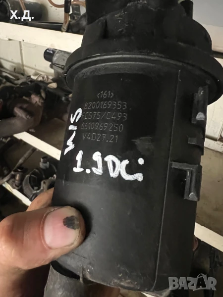 Корпус горивен филтър Рено сценик 1.9дци 120коня , снимка 1