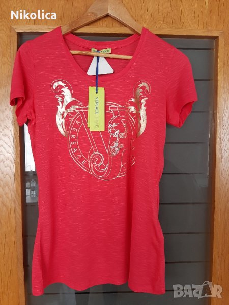  Нова дамска тениска Versace Jeans, размер  S. Оригинална!, снимка 1