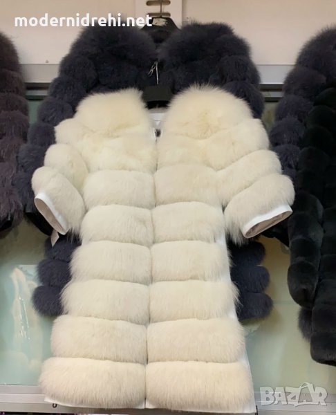Дамско луксозно палто лисица, снимка 1