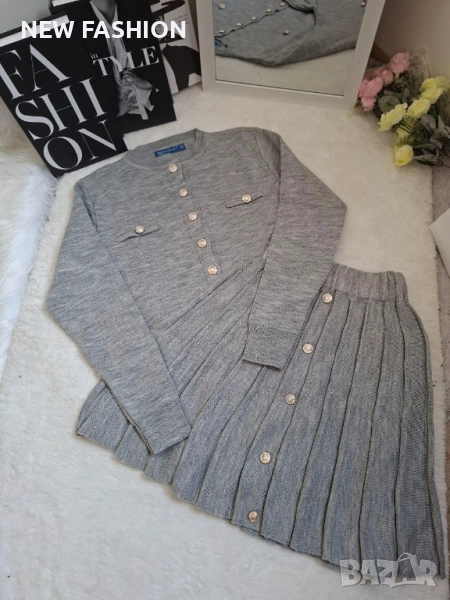 Дамски Комплект - Плетиво ✨, снимка 1