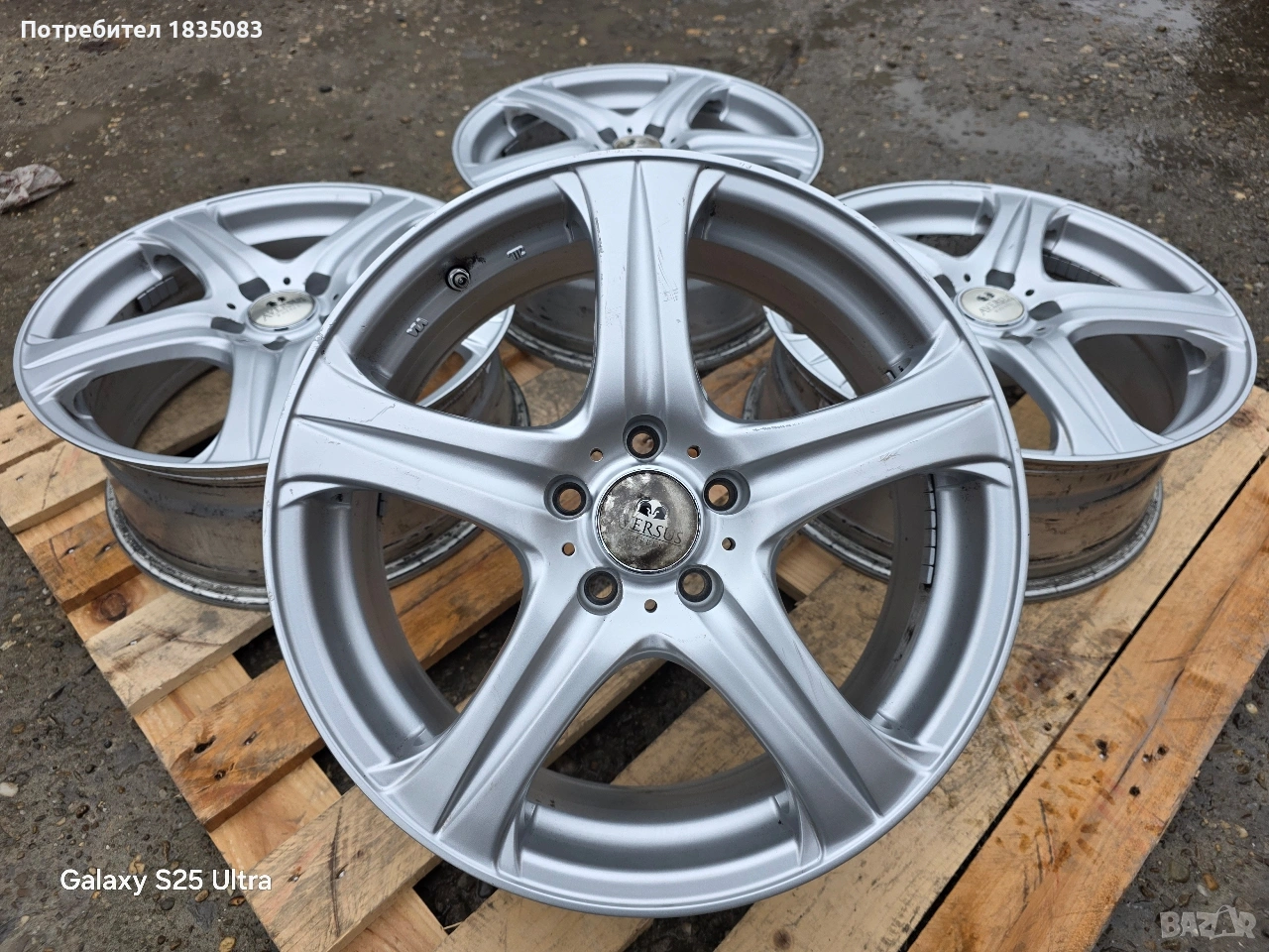 Лети джанти 17ки 5х108 Aversus, снимка 1