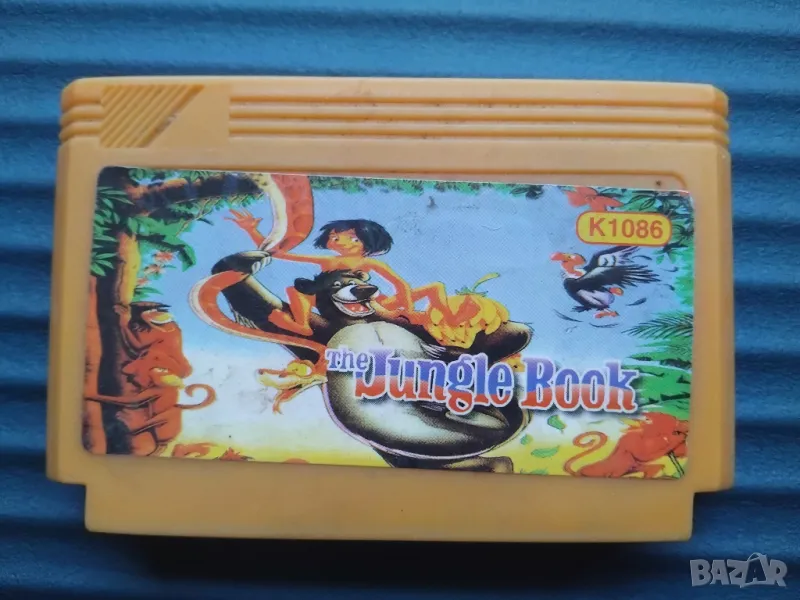 Дискета за телевизионна игра Нинтендо / Nintendo - Книга за джунглата, снимка 1