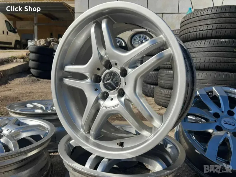 5х112 18 Джанти AMG Mercedes CLK C Class W203 W208 Мерцедес АМГ Спор Пакет 5x112, снимка 1