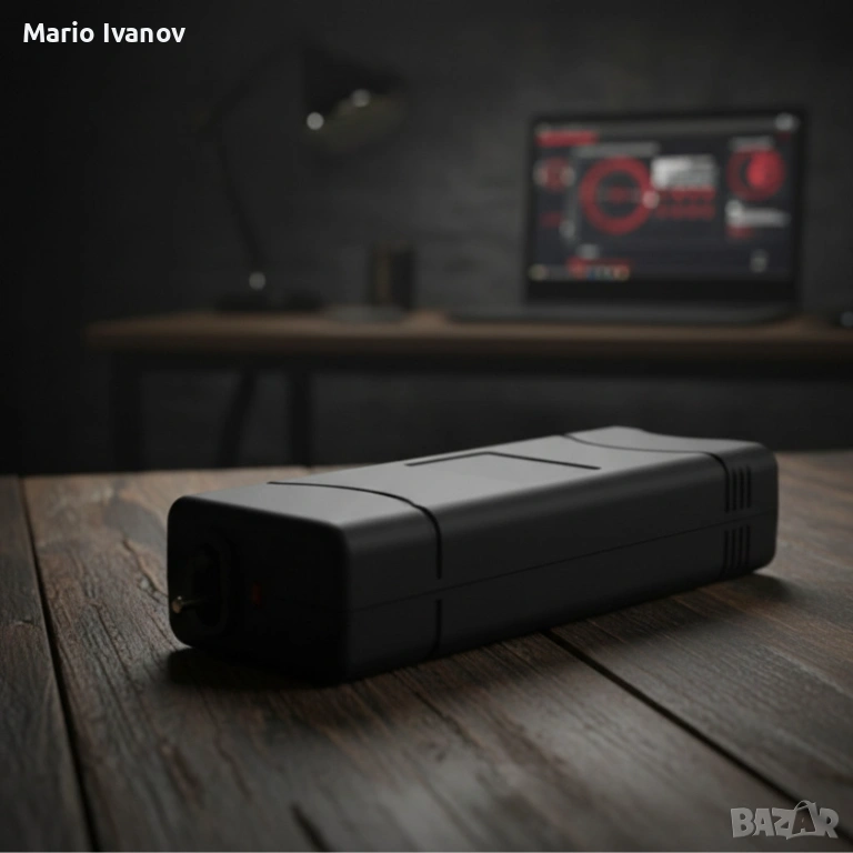 Устройство за самозащита - електрошок 5000K V и LED фенер – компактно, презареждаемо, снимка 1