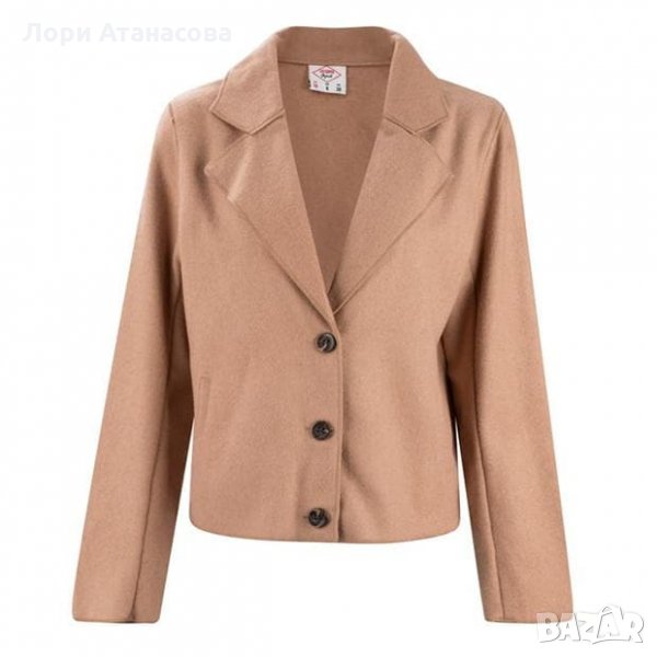 Приветствай пролетта със сако/яке Lee Cooper Wool Blend Jacket Ladies - Beige, снимка 1