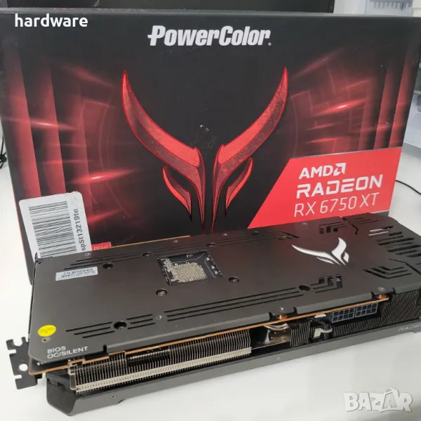 видеокарта gpu power color RX 6750 XT 12gb red devil  pci-e, снимка 1