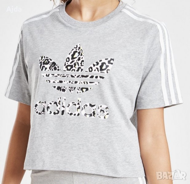 Adidas детска тениска(оригинална)с принт 10/12, снимка 1