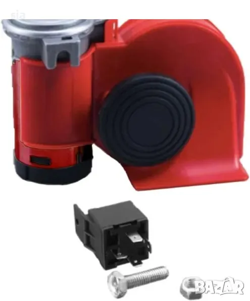 Електрическа Тромба, Сирена с Компресор 12V/24V - 139dB, снимка 1