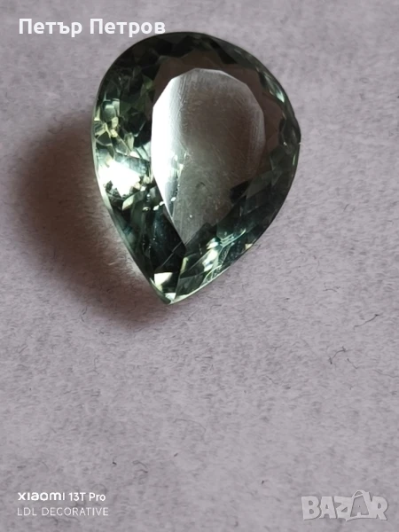 празиолит- 10.65 ct, снимка 1