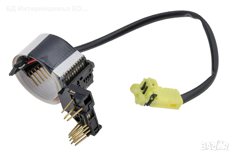 25567-EB301  Лентов кабел за еърбег волан, Nissan, Жълта букса,, снимка 1