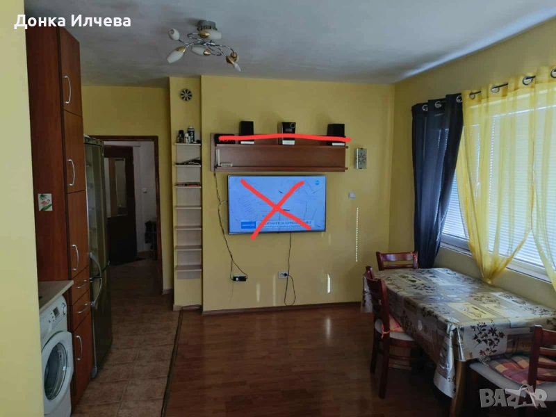 Двустаен обзаведен, тухла - 2008, снимка 1