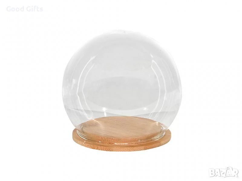 Стъклен съд за декорация BEAUTY AND THE BEAST, снимка 1