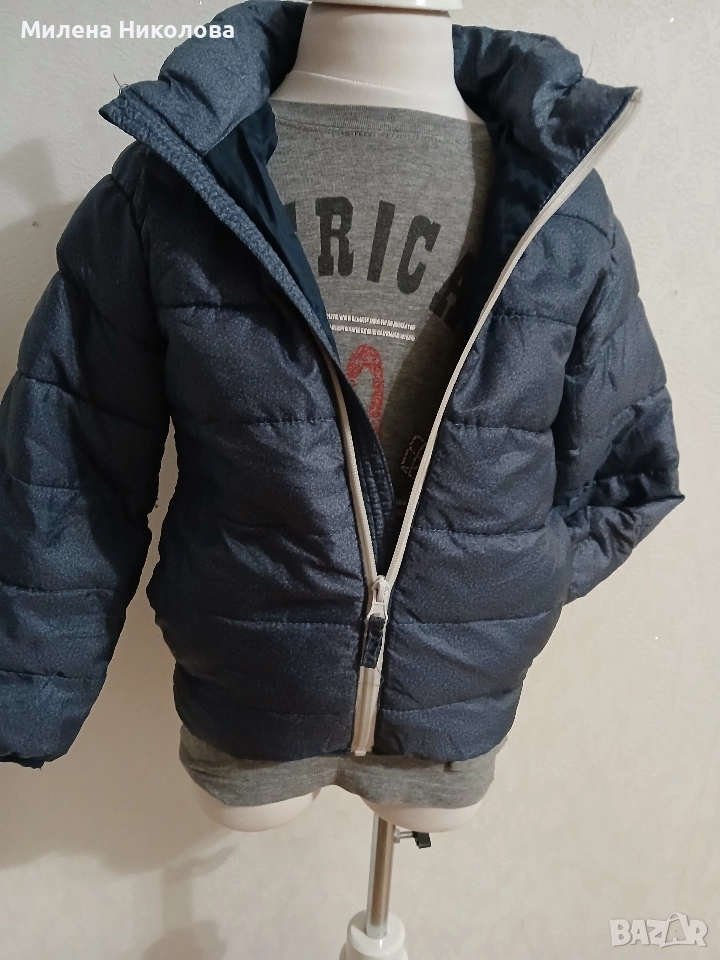 Преходно яке и блузка 110/116, снимка 1