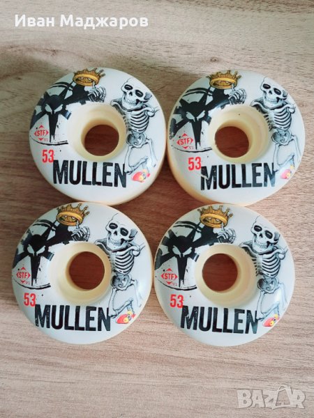 Скейт колелца Bones Rodney Mullen 53 mm STF Pro, снимка 1