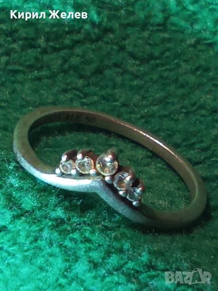 МАРКОВ ФИН СКЪПОЦЕНЕН СРЕБЪРЕН ПРЪСТЕН на ПАНДОРА СРЕБРО R1 S925 ALE 50 - PANDORA 40651, снимка 1