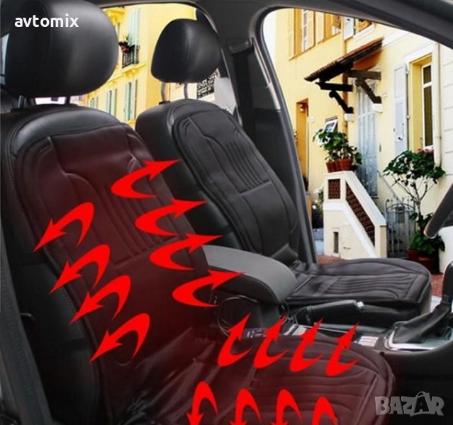 Подгряваща калъфка за седалка, снимка 1