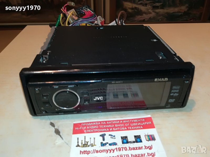 jvc kd-avx11 dvd receiver exad-внос france 3005221229, снимка 1