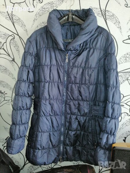 Тъмно синьо дамско яке , снимка 1