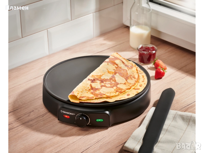 Електрически котлон плоча за палачинки, катми Silver Crest 1370 – 1635 W, снимка 1