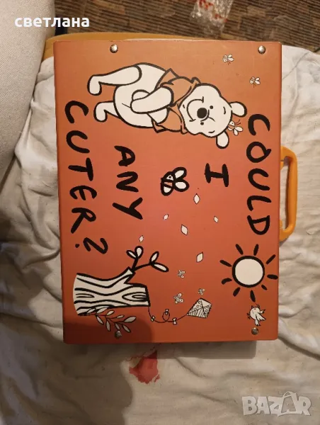 куфарче картонено с дръжка, снимка 1